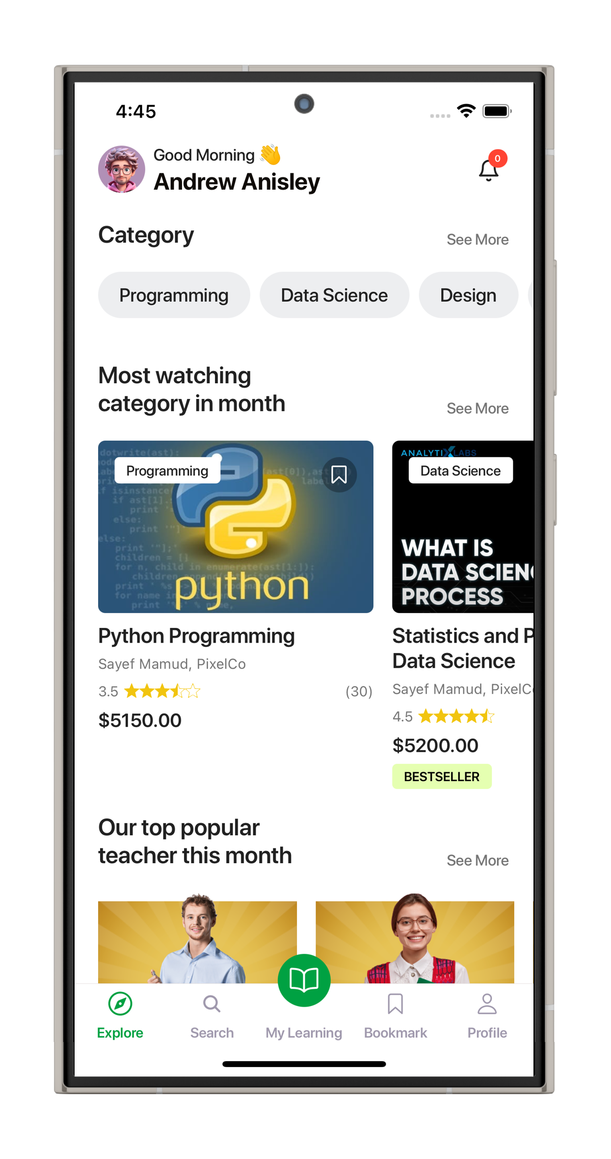 Learning Management System (LMS) App